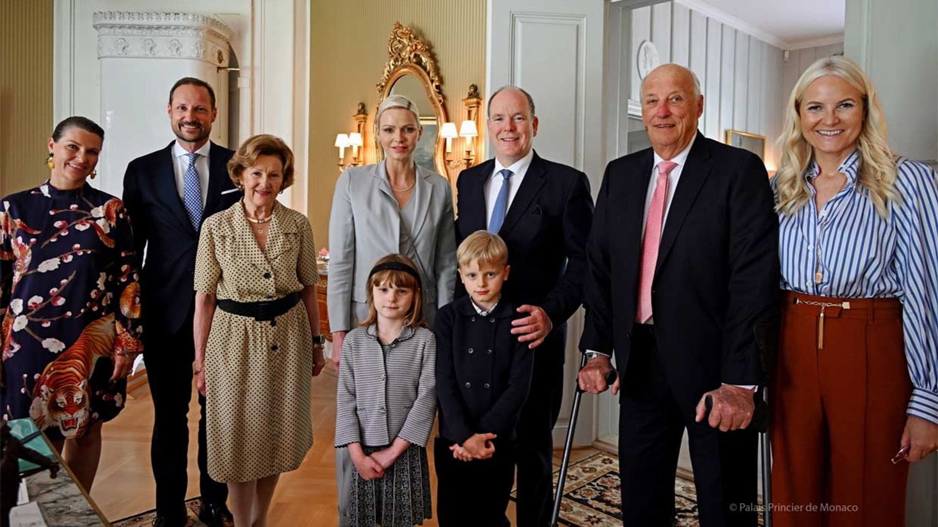 Jacques  y Gabriella de Mónaco, los pequeños príncipes de siete años con la agenda más ocupada