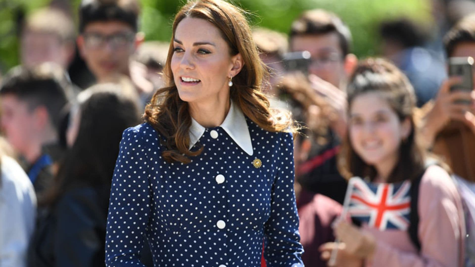 Kate Middleton recupera el vestido más buscado de la boda de Meghan Markle y el príncipe Harry