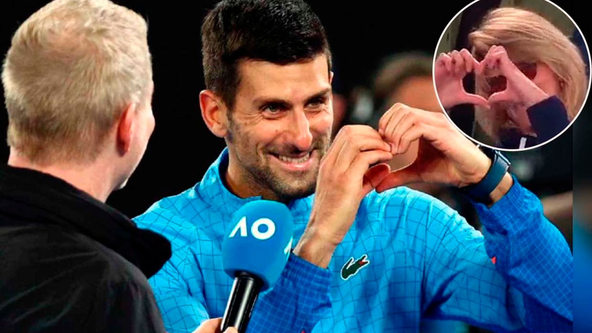 Djokovic consigue que todo el público le cante a su madre por su cumpleaños en pleno Open de Australia