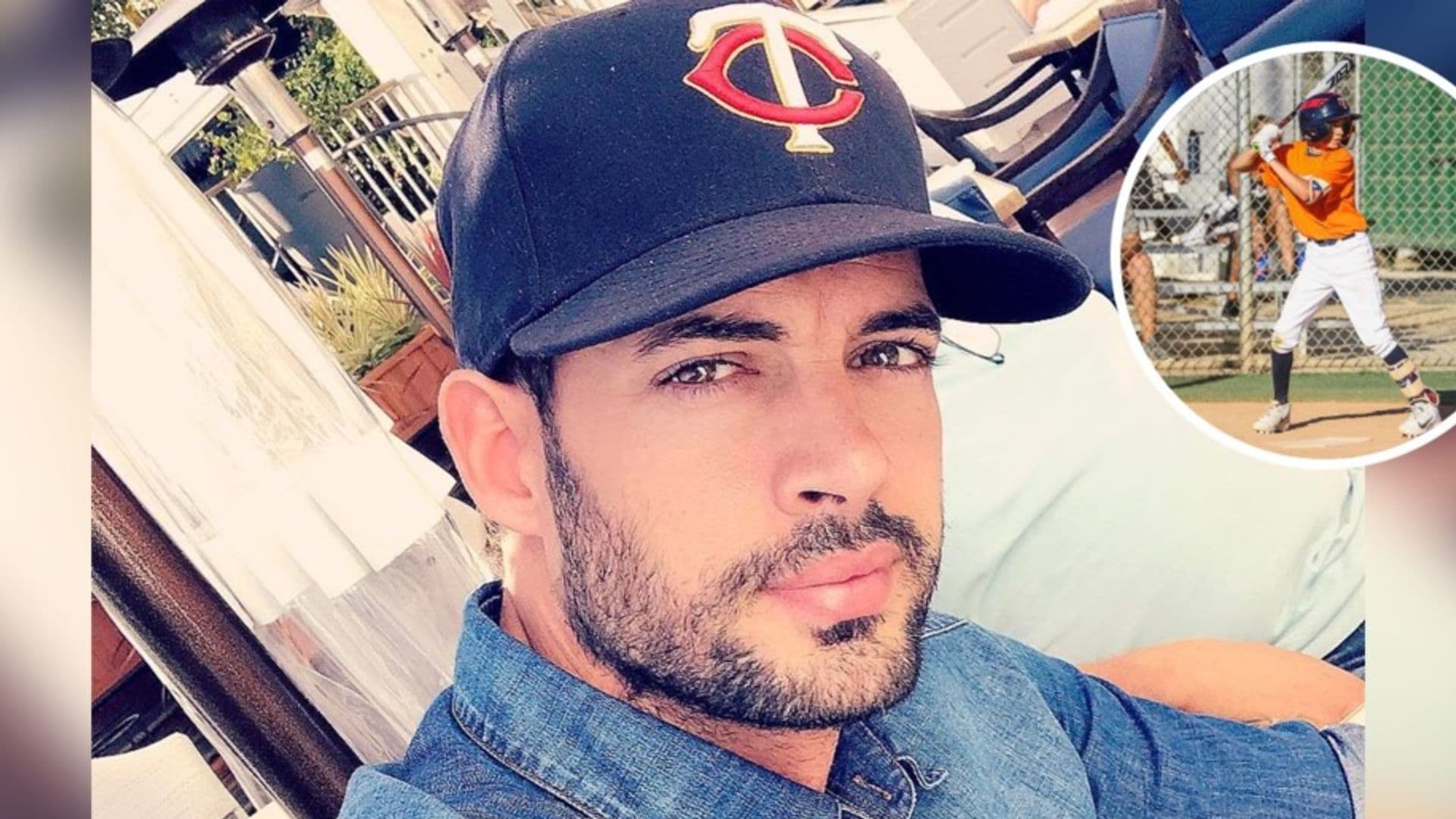 ¡Directo a las grandes ligas! El hijo de William Levy demuestra que tiene talento para el béisbol