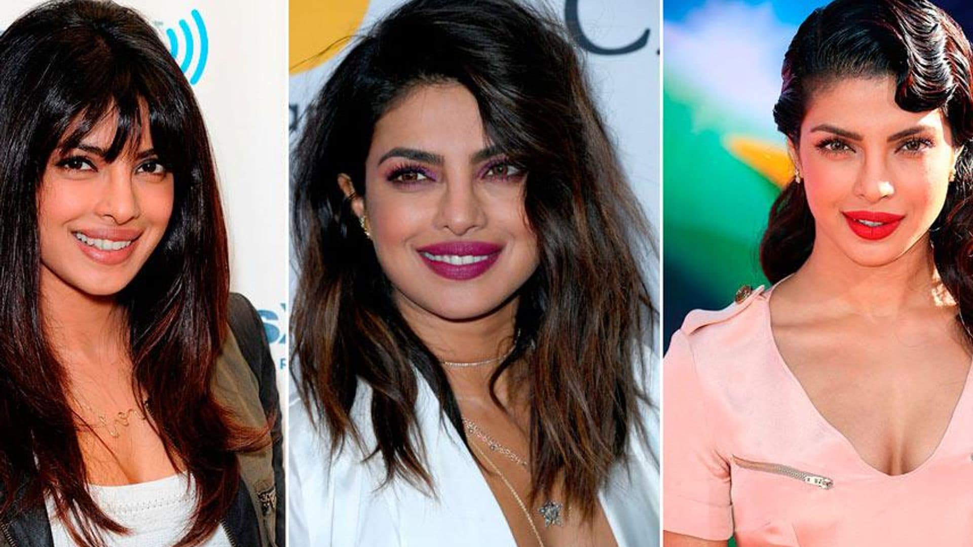 ¡8 inolvidables! Los mejores 'hairstyles' de Priyanka Chopra