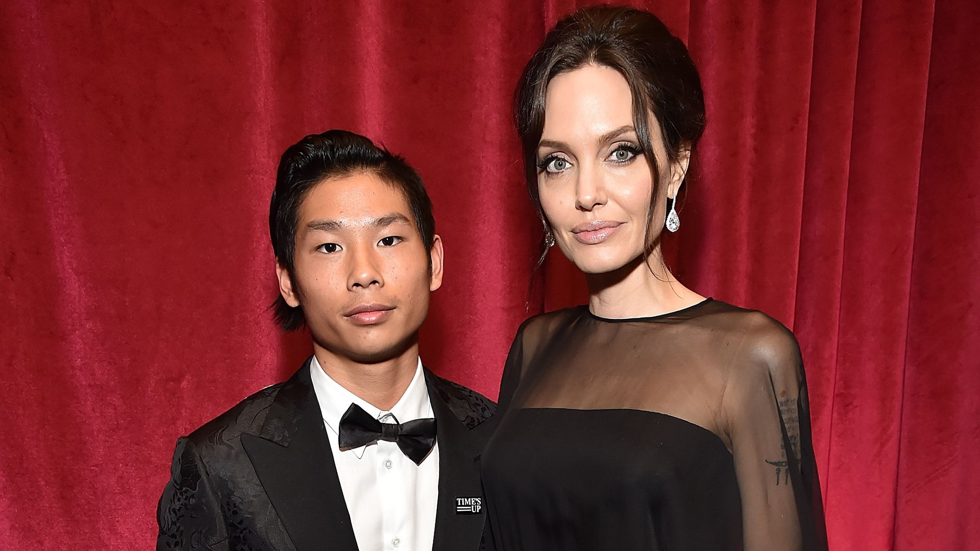 Pax, hijo de Angelina Jolie y Brad Pitt, herido en la cabeza en un accidente de moto