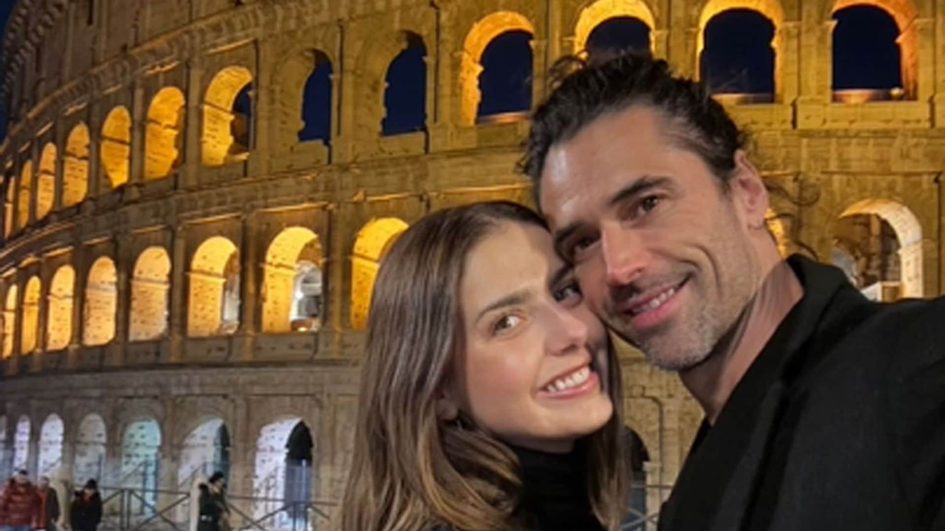 La romántica escapada de Michelle Renaud y Matías Novoa a Roma