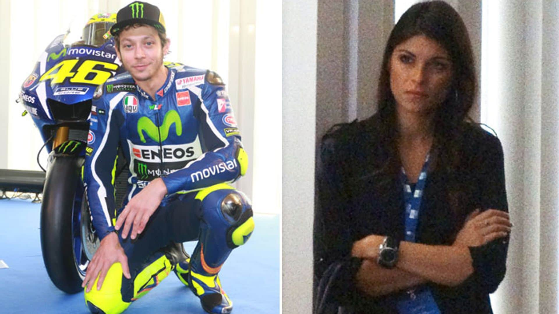 ¿Quién es la bella morena que no le quita ojo a Valentino Rossi?