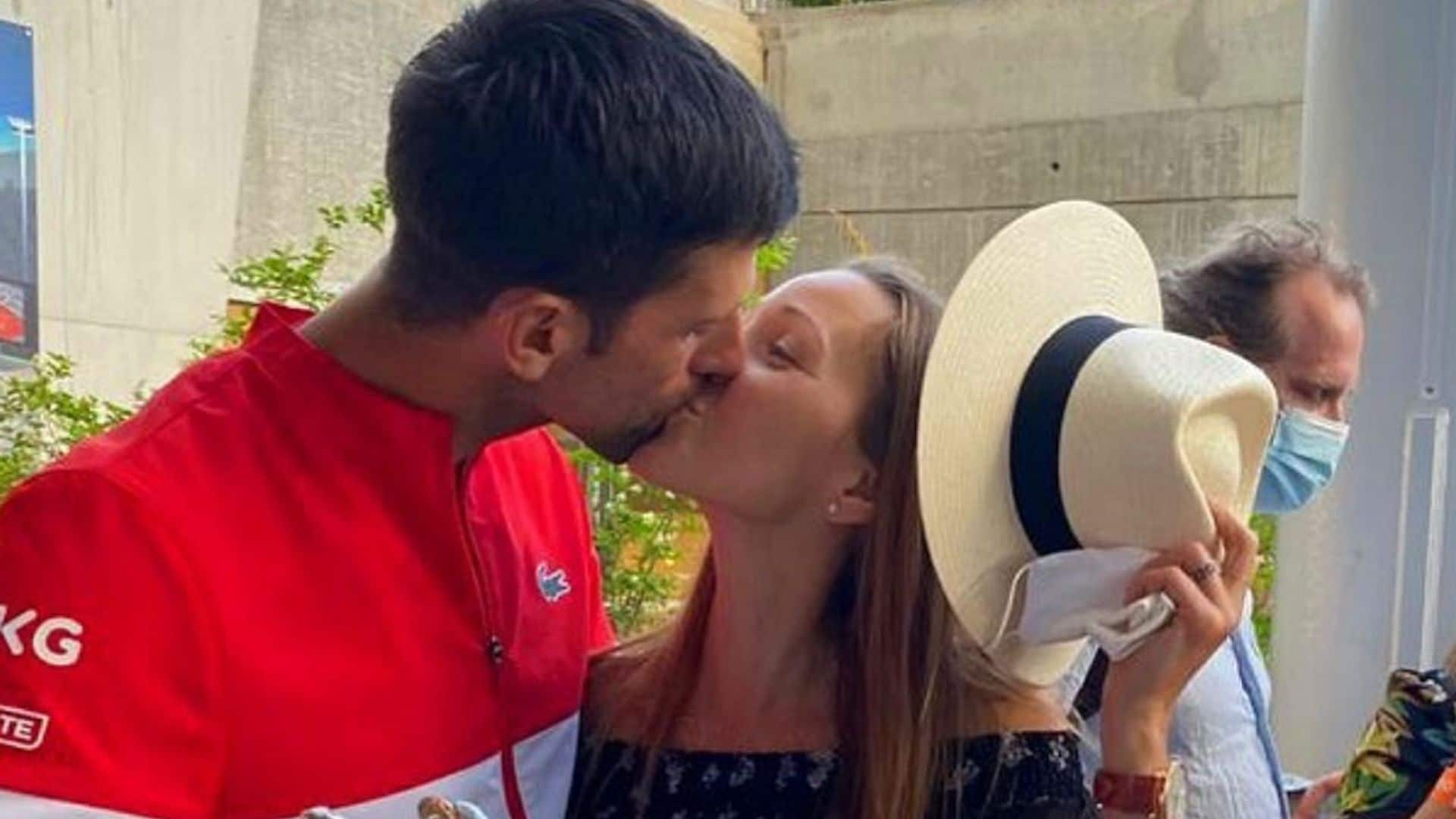 Jelena, el amor adolescente de Novak Djokovic que se ha convertido en su compañera de vida