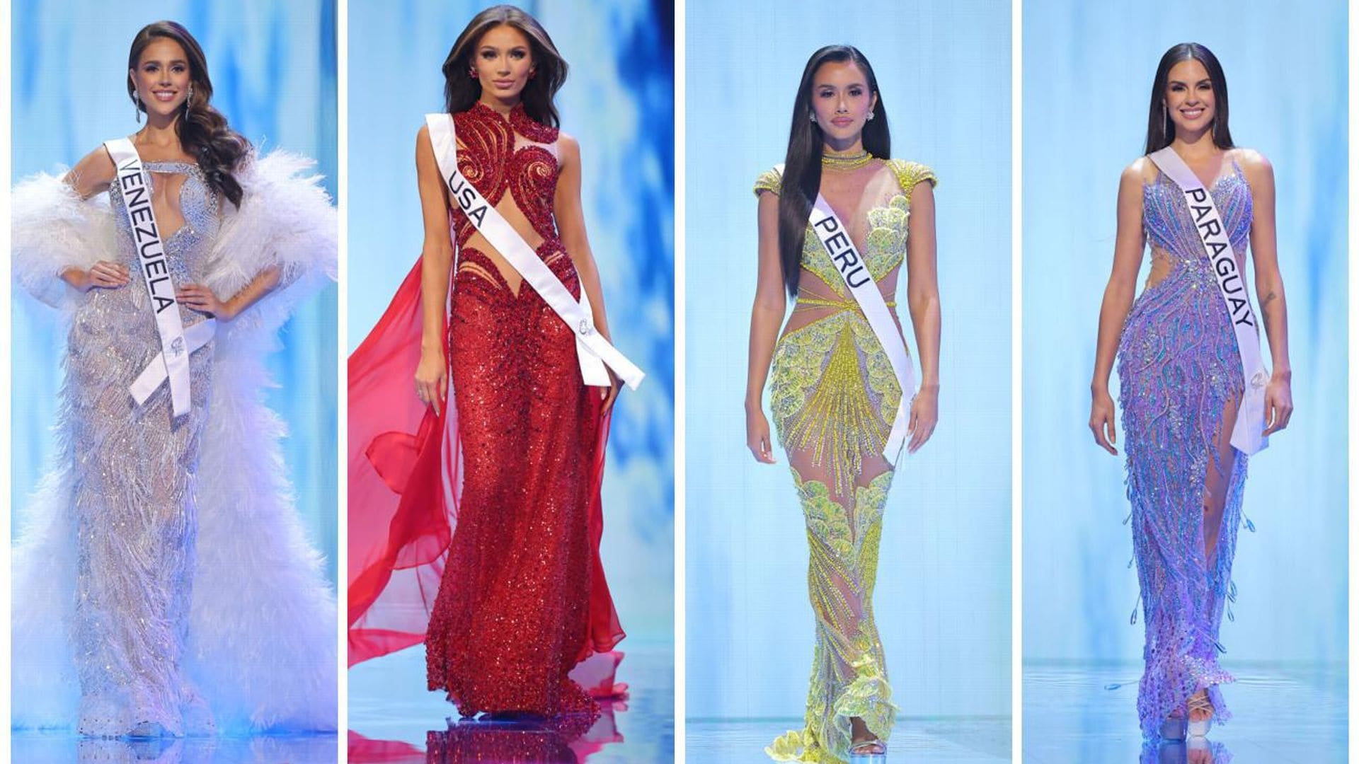 Los vestidos más impresionantes de la Gala Preliminar de Miss Universo