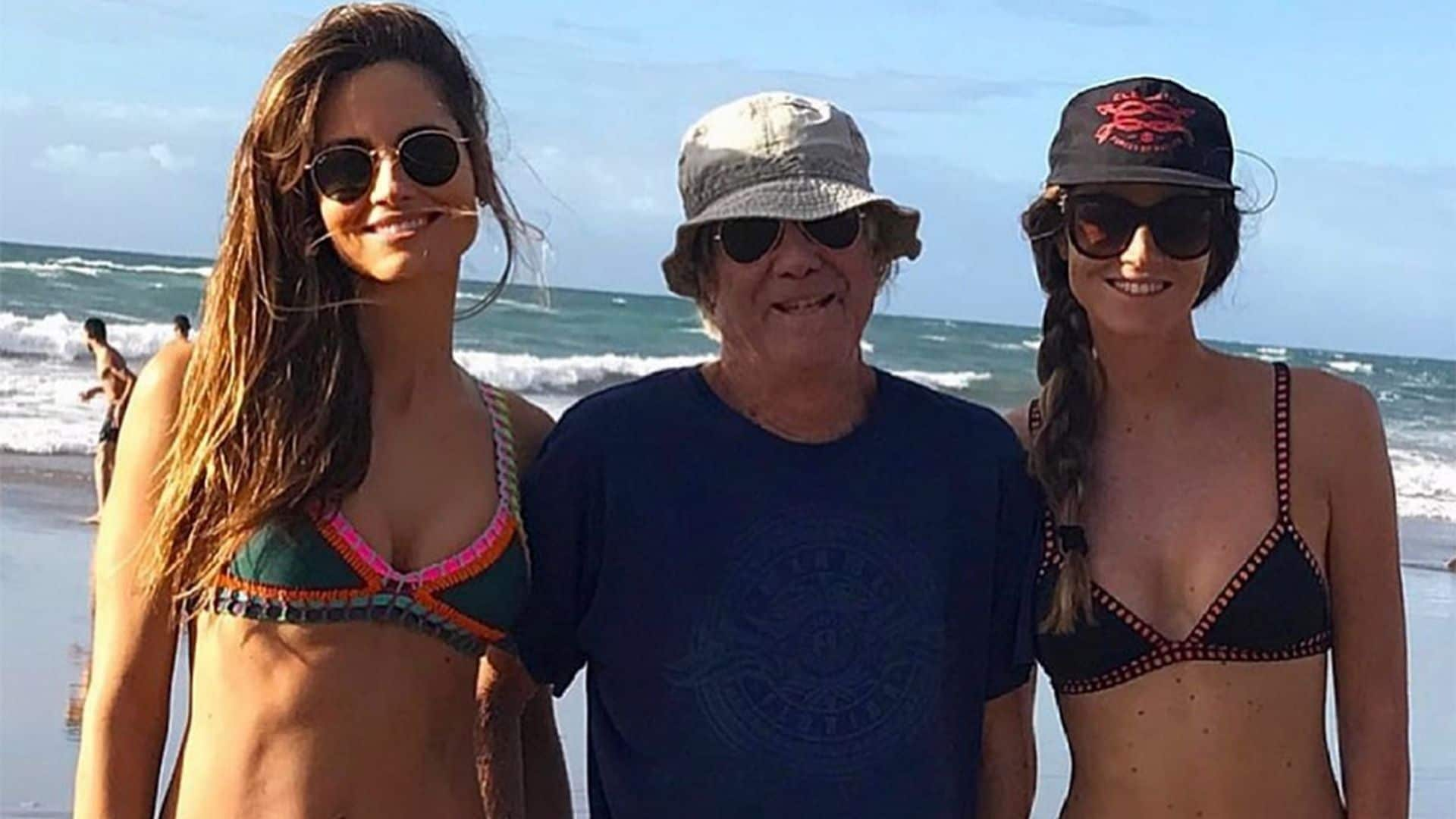 Ariadne Artiles dice adiós a su abuelo, que ha fallecido a los 89 años