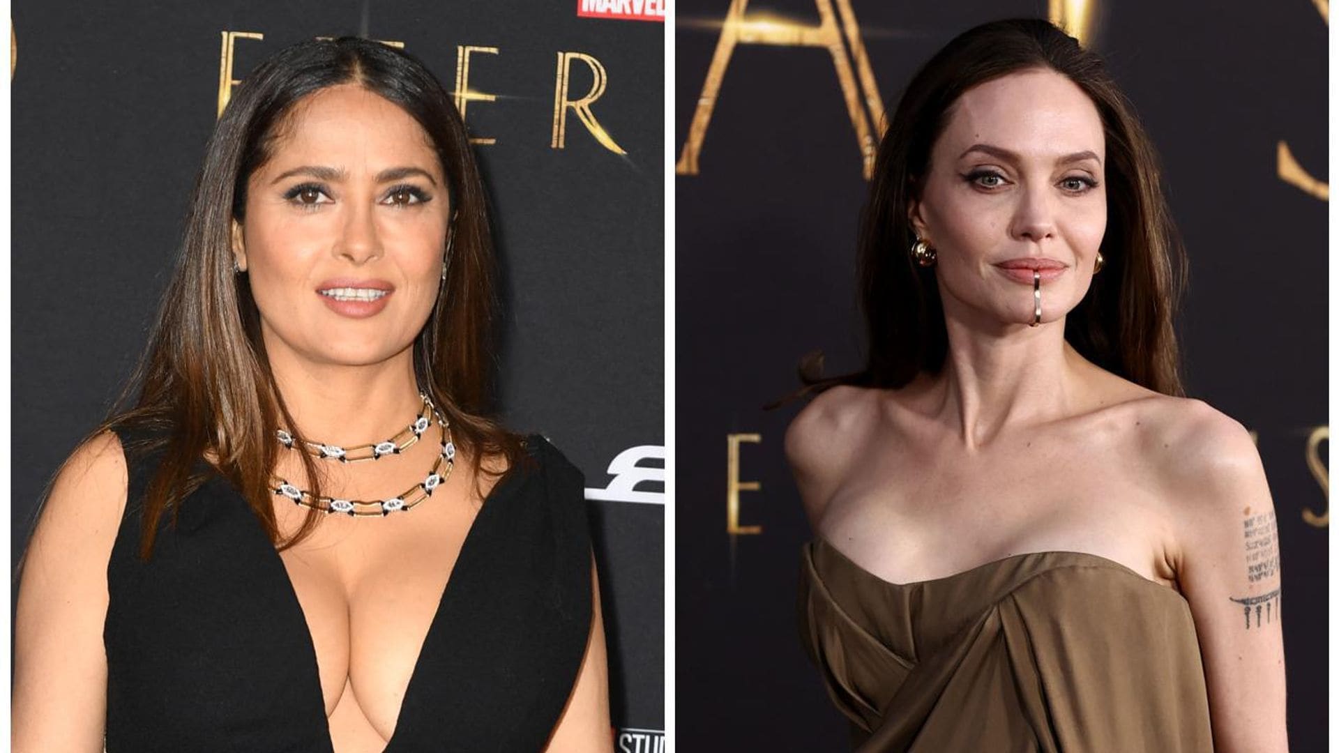 Salma Hayek y Angelina Jolie disfrutan de una salida de mamás e hijos en Los Ángeles