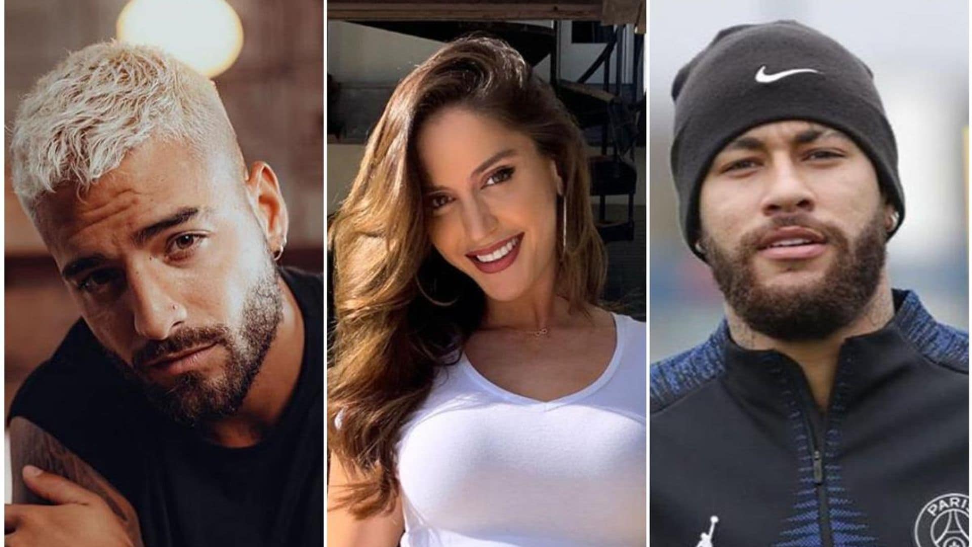 Maluma aclara situación entre su ex, Natalia Barulich, y Neymar Jr.