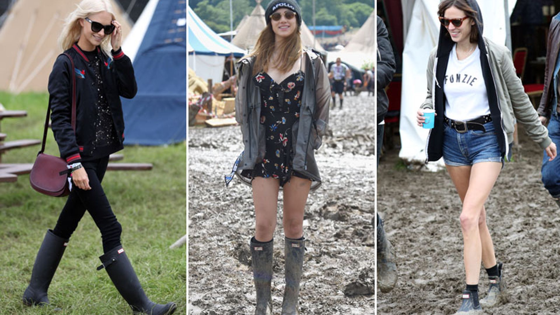 FOTOGALERÍA: Poppy Delevingne, Suki Waterhouse... las 'it girls' británicas se dan cita en Glastonbury