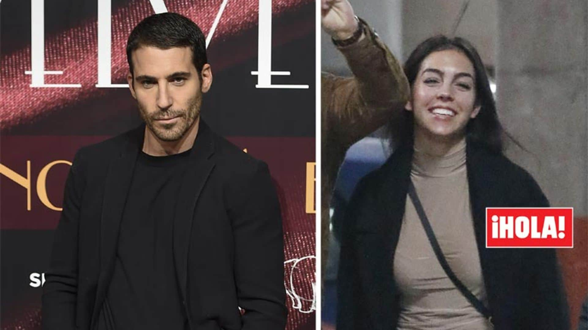 En ¡HOLA!, las anecdóticas fotos de Miguel Ángel Silvestre y Georgina Rodríguez almorzando este verano