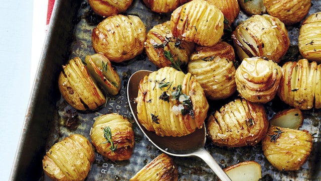 patatas hasselback