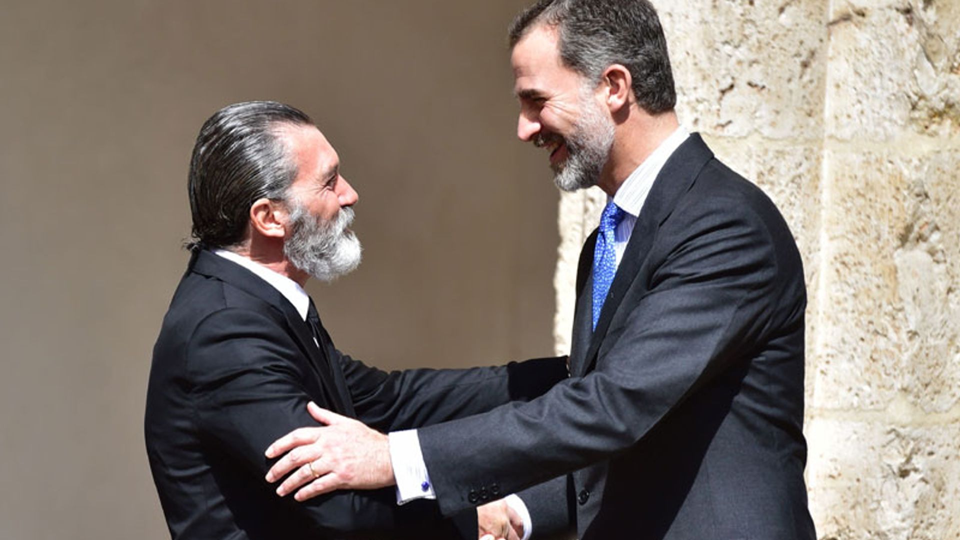 El emotivo cara a cara de Antonio Banderas y el rey Felipe