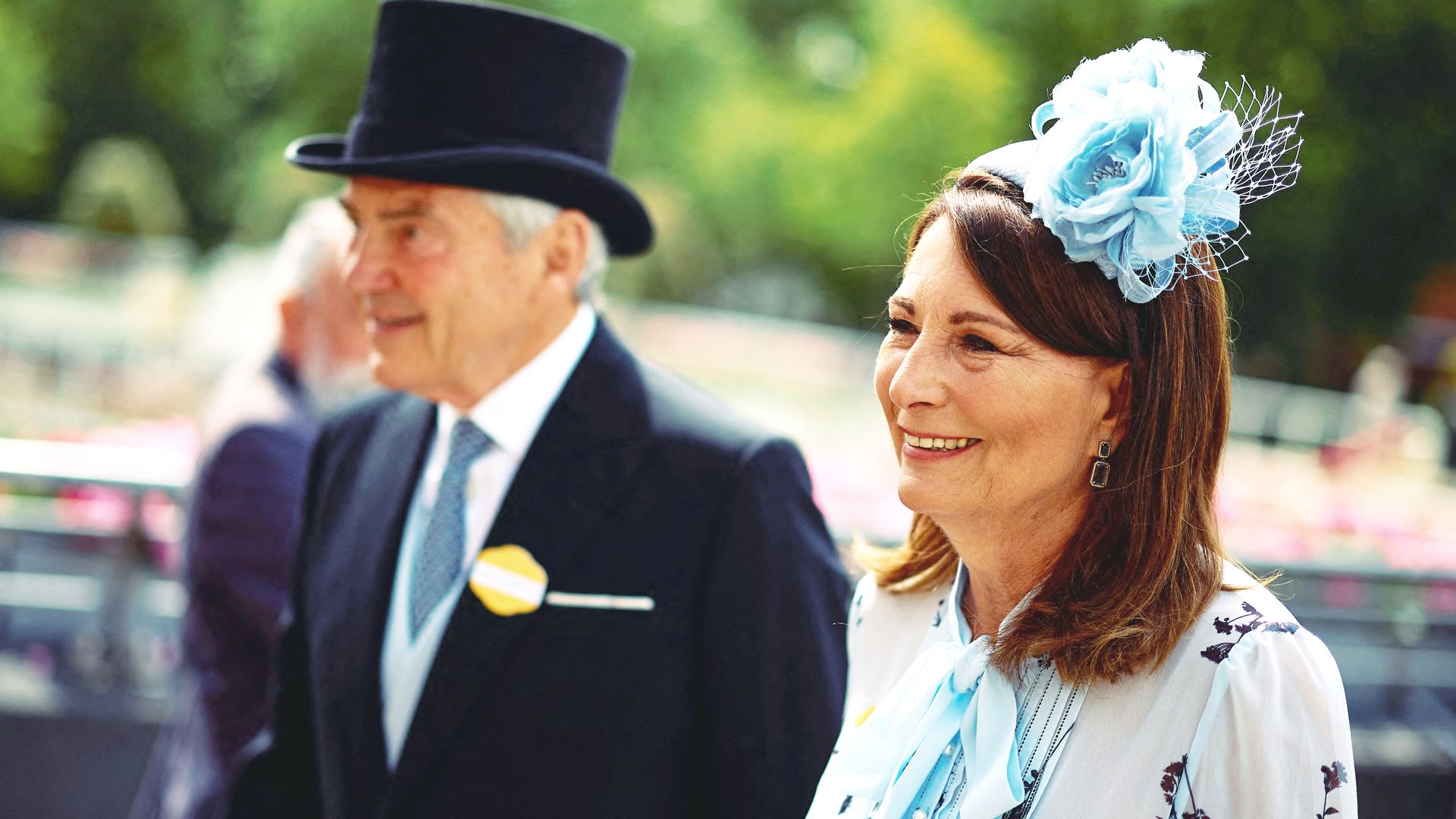 Los padres de Kate Middleton reaparecen en las carreras de Ascot
