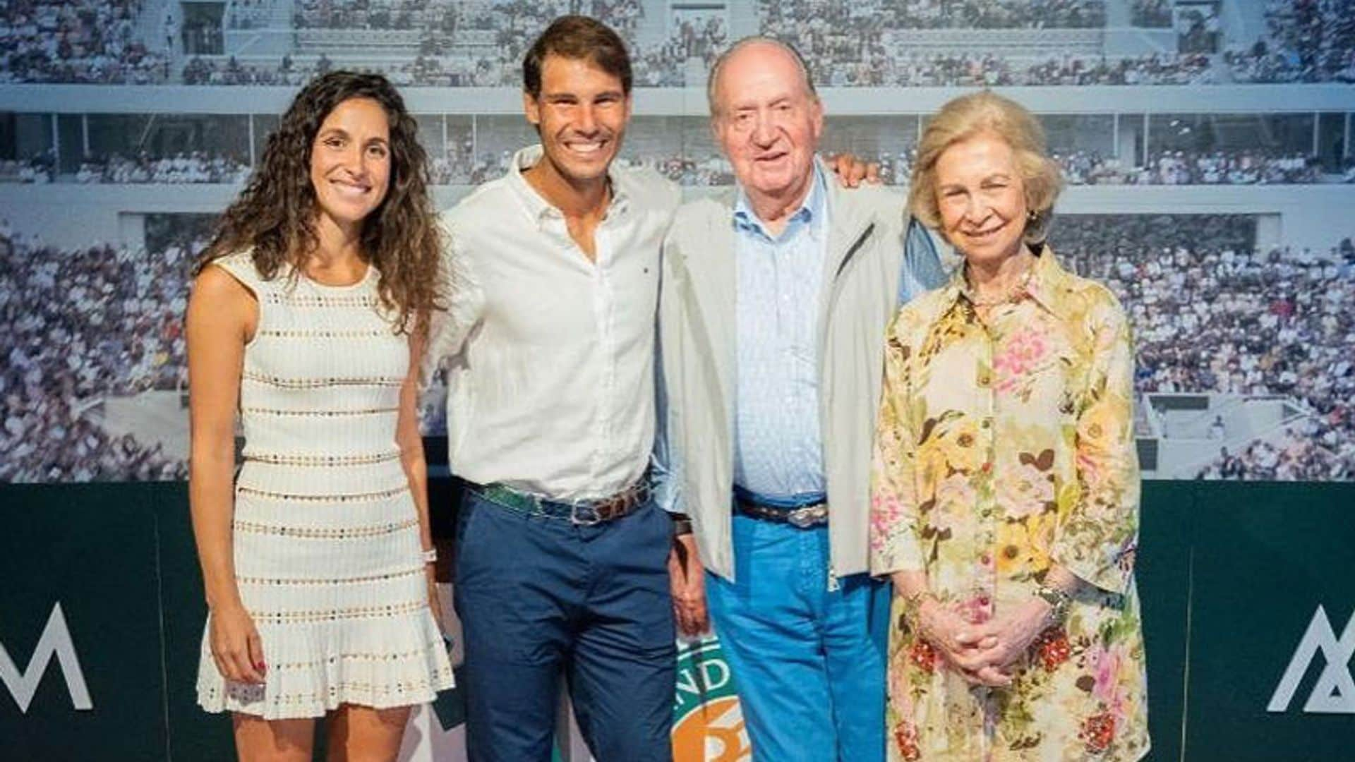 La conexión entre la boda de Rafa Nadal y la Familia Real más allá de don Juan Carlos