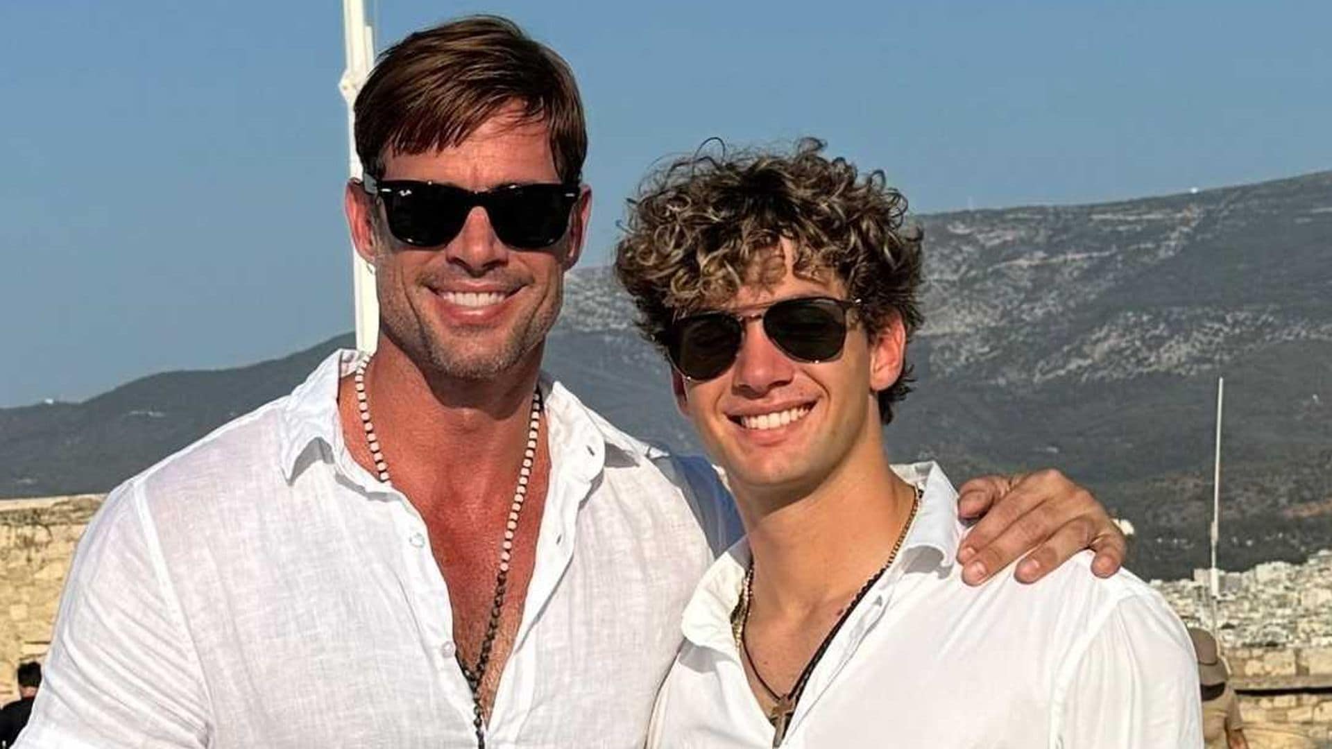 William Levy y su hijo ‘Tophy’ se dejan ver como los mejores compañeros de viaje por Grecia