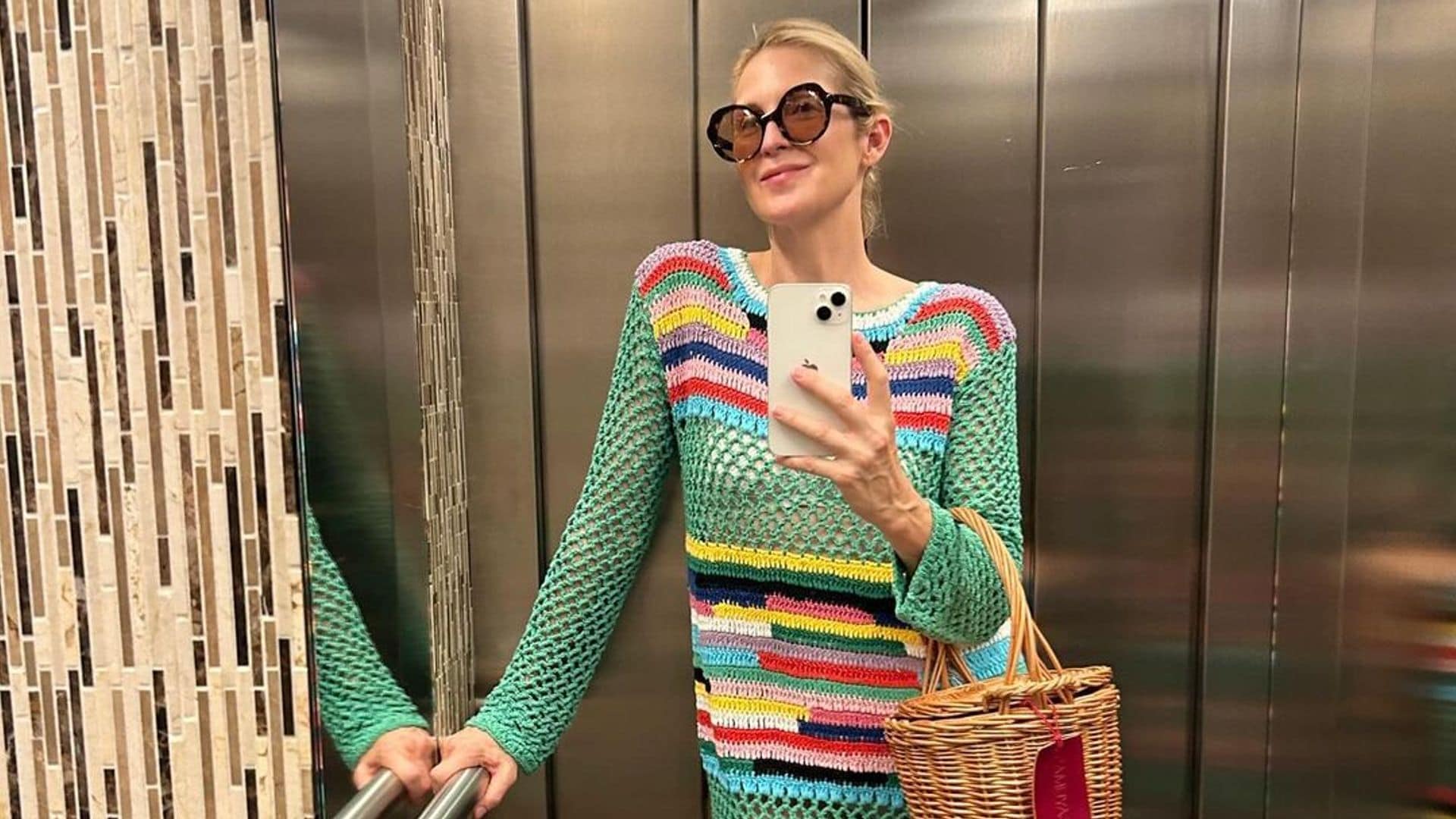 Kelly Rutherford, la socialité y actriz de 'Gossip Girl' que viste de moda española y sostenible este verano