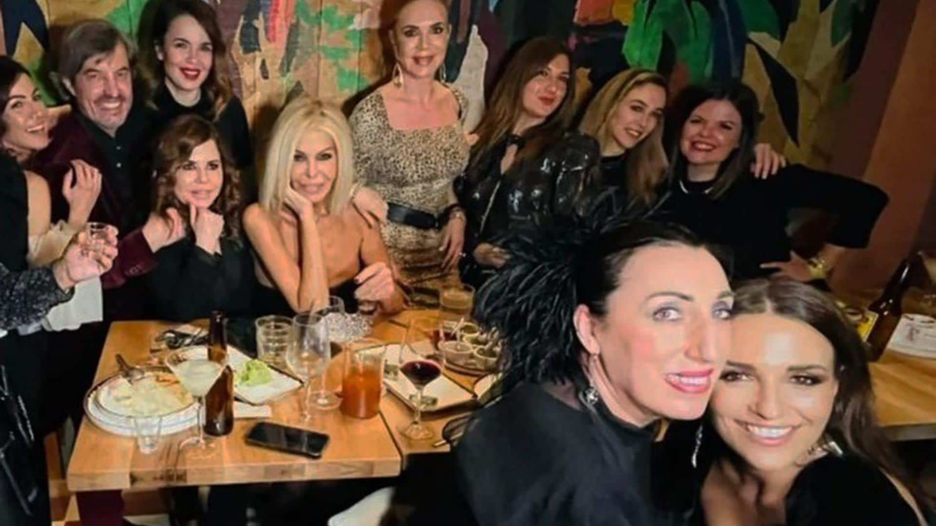 La divertida fiesta mexicana de Paula Echevarría con Rossy de Palma y Marta Hazas a ritmo de ranchera