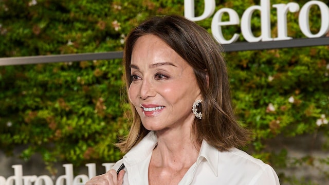 Isabel Preysler en el desfile 50 aniversario Pedro del Hierro