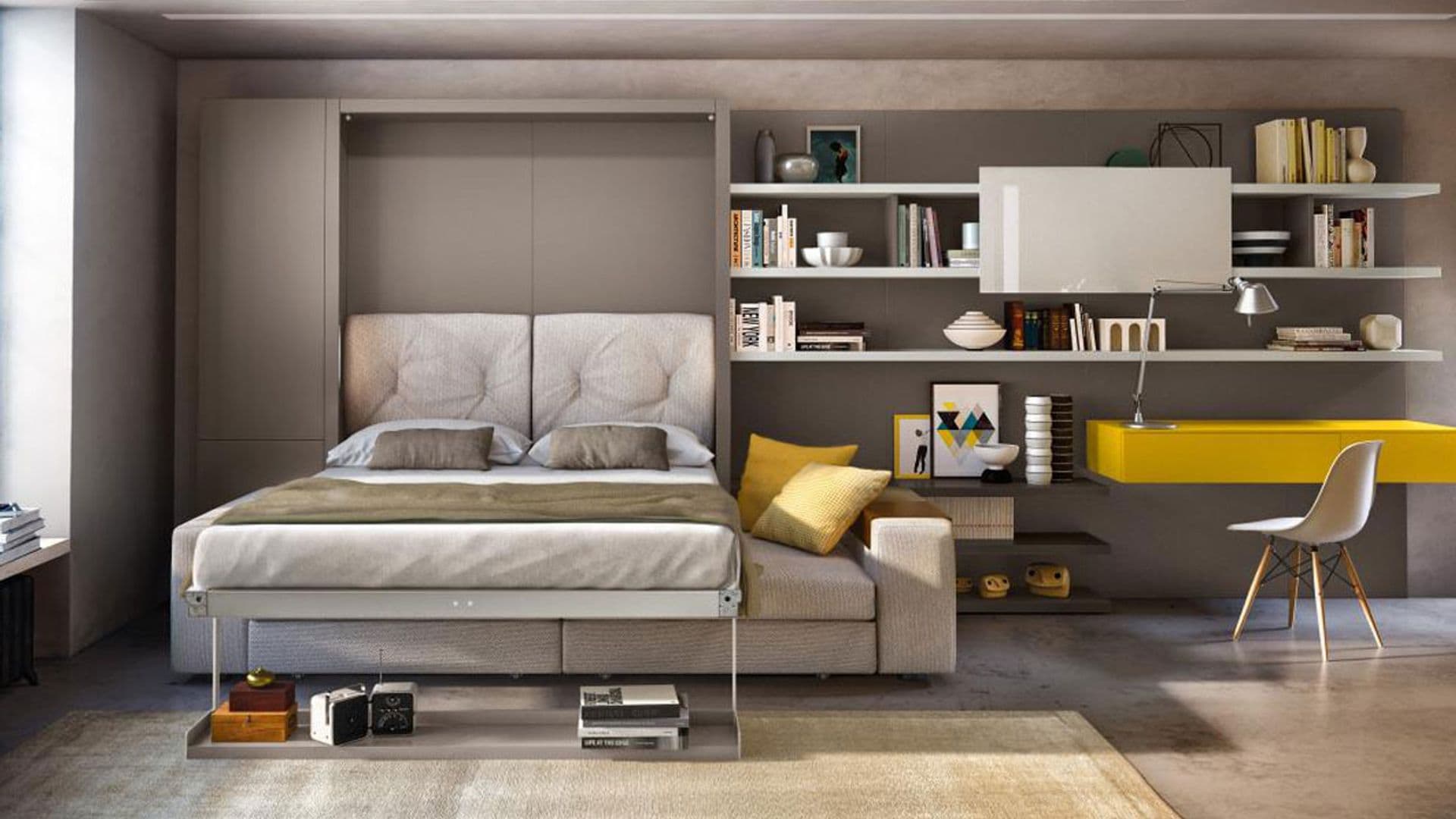 Muebles multifunción que se adaptan a espacios con pocos metros