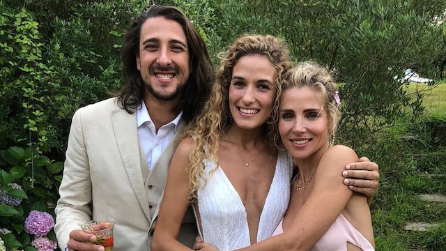 Elsa Pataky en la boda de su hermano Cristian Prieto con Silvia Serra