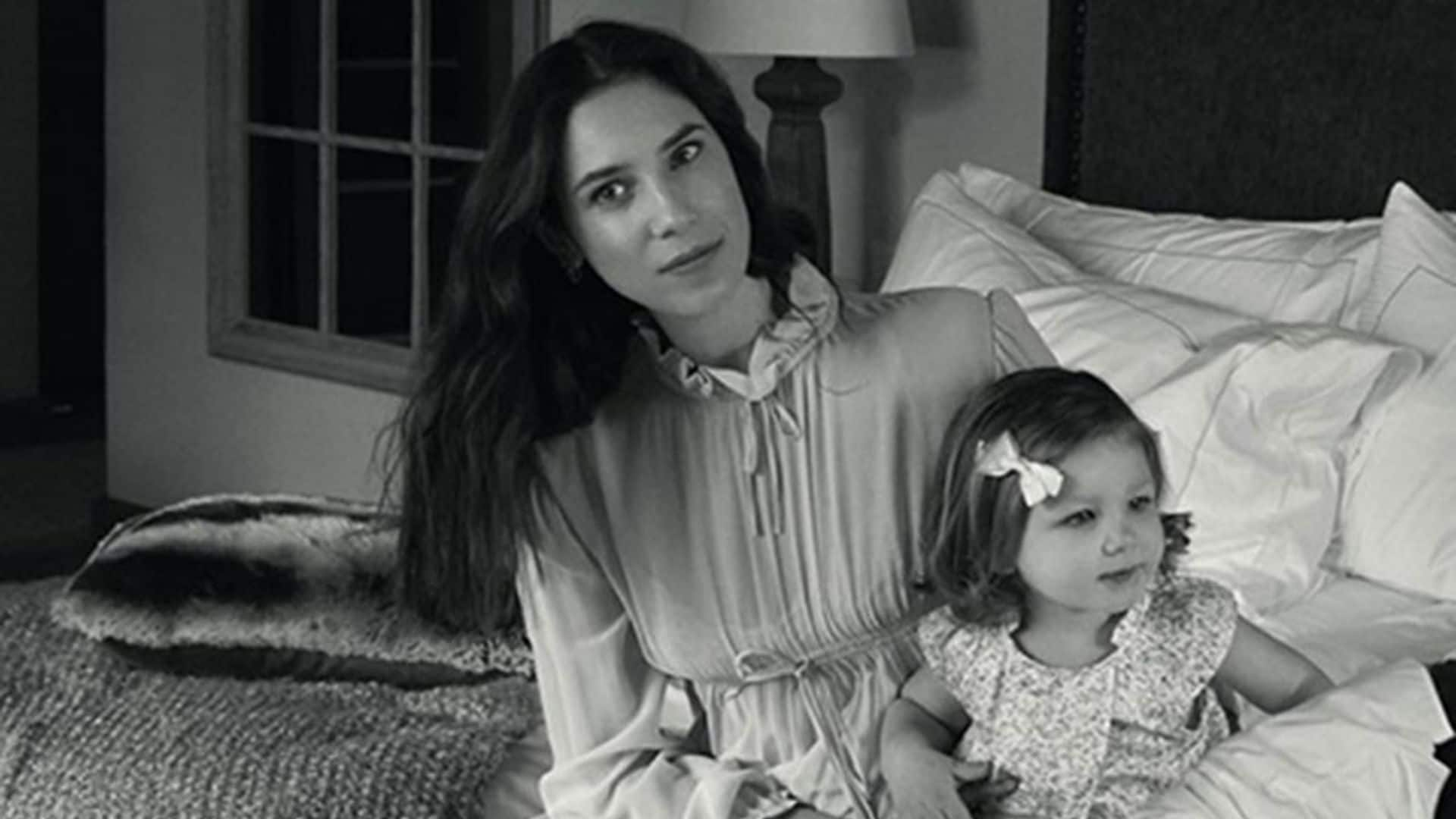 Primer posado de Tatiana Santo Domingo con sus hijos