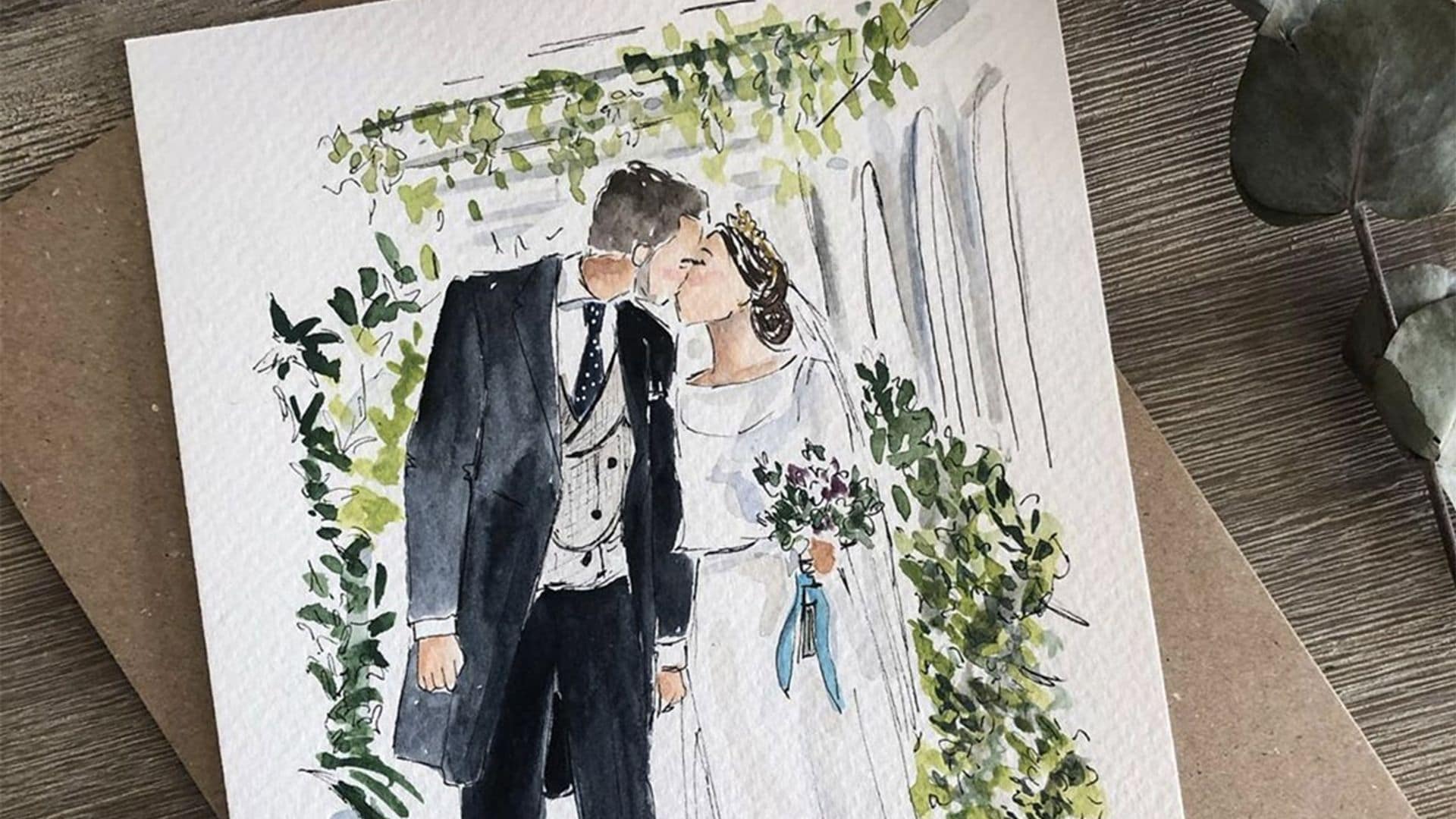 Las invitaciones de boda más bonitas de la temporada las hacen estas ilustradoras