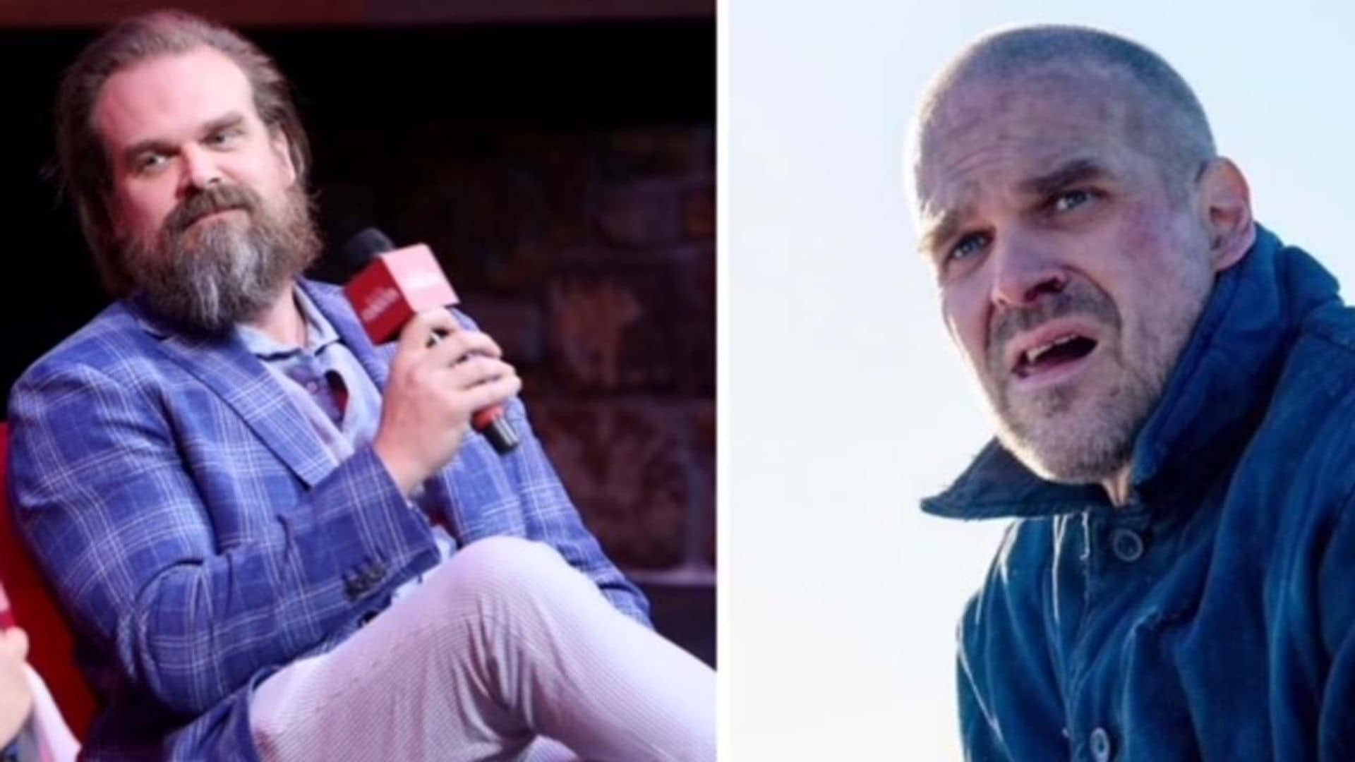 David Harbour, actor de 'Stranger Things', adelgaza 27 kilos: así ha sido su increíble transformación