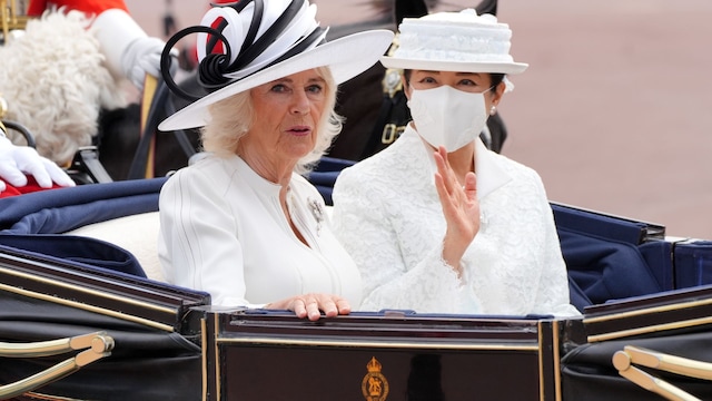 Reina Camilla y la Emperatriz de Japón