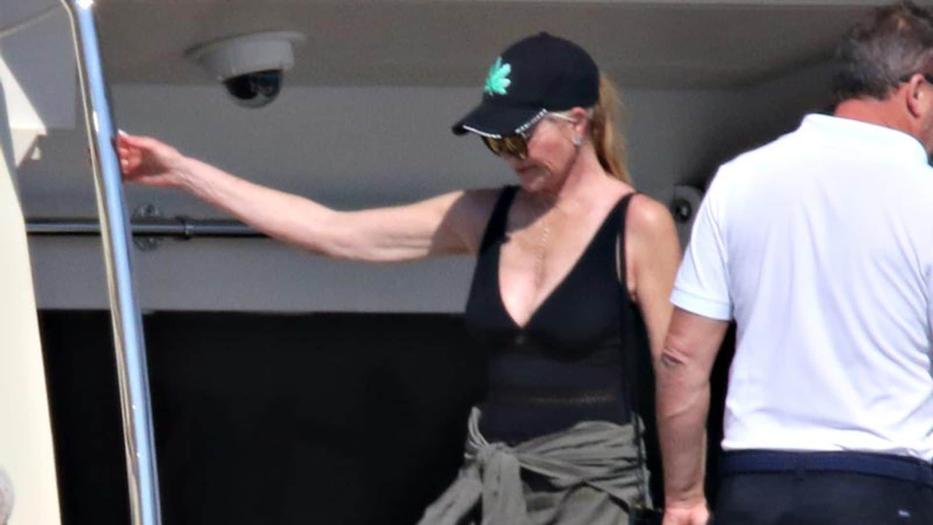 El mejor plan de Melanie Griffith en aguas de Cerdeña