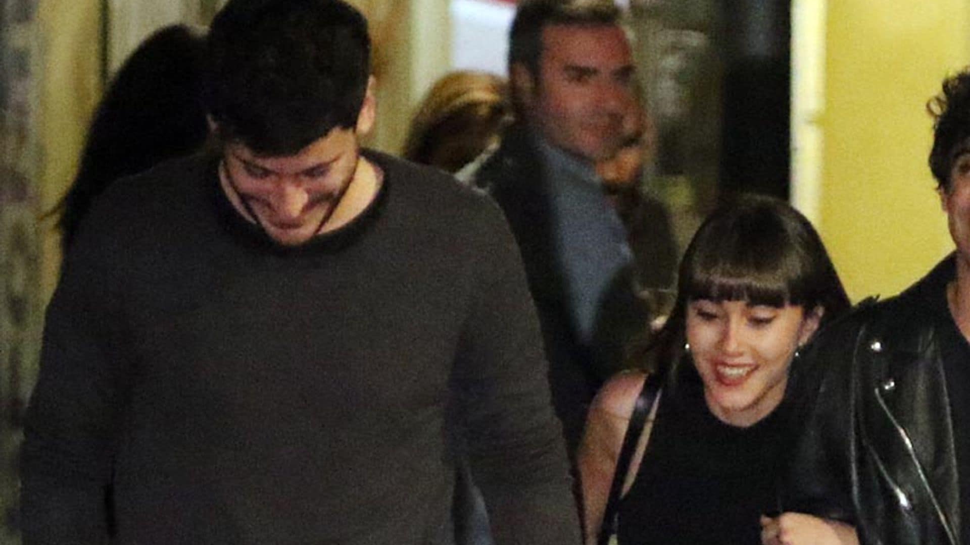 Aitana y Cepeda, juntos tras las duras palabras de Vicente, con quien se rumorea ha roto la catalana