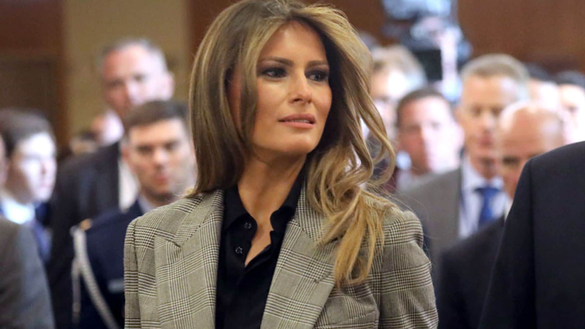 Melania Trump, tras la pista del 'blazer' de Zara de Marta Ortega