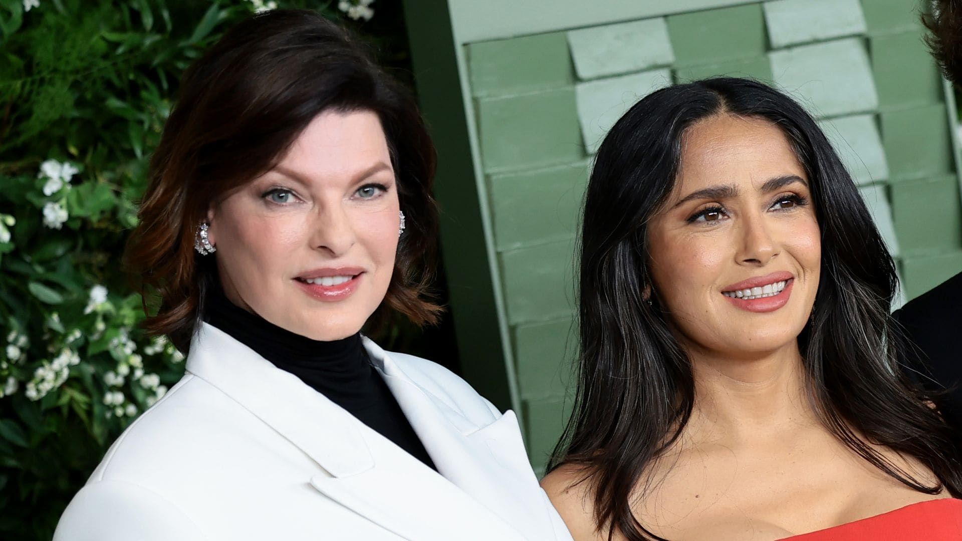 Linda Evangelista y sus palabras a Salma Hayek, a quien considera su amiga: 'Eres mágica, querida'