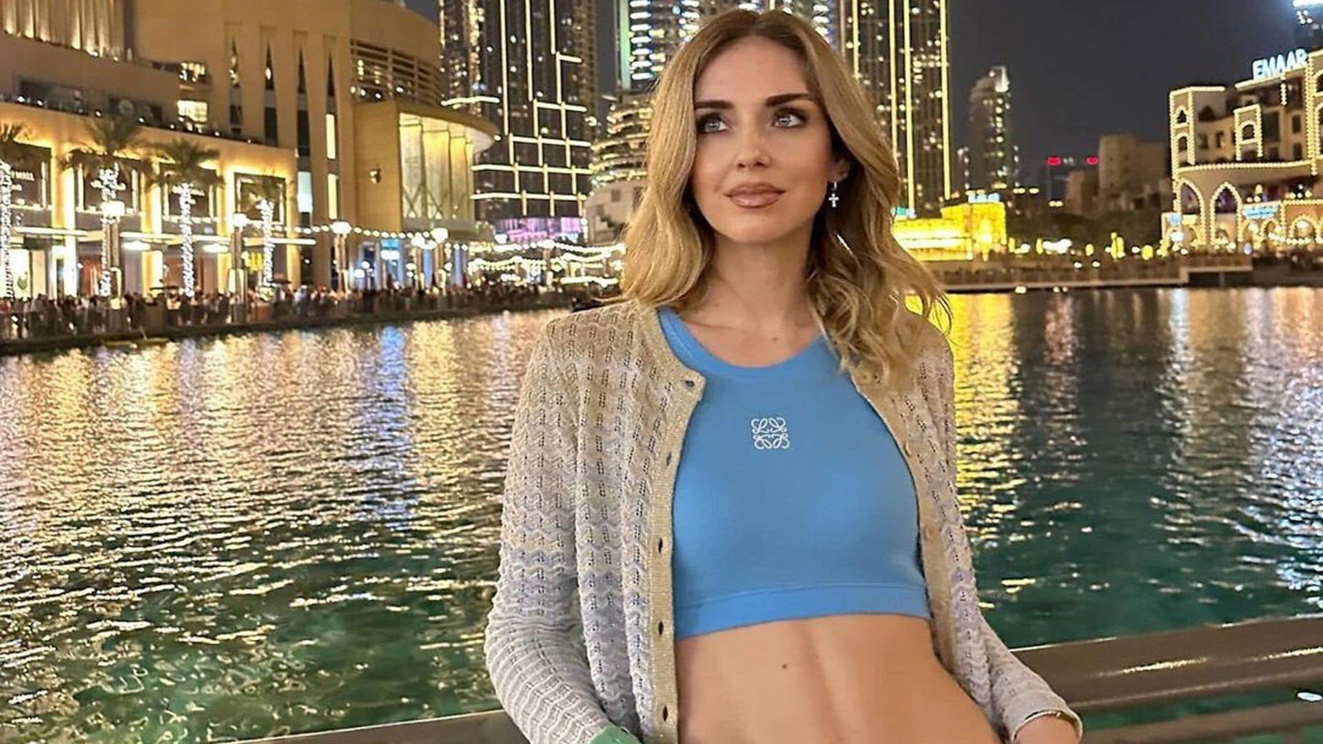 Las próximas tendencias que Chiara Ferragni adelanta en su escapada a Dubái