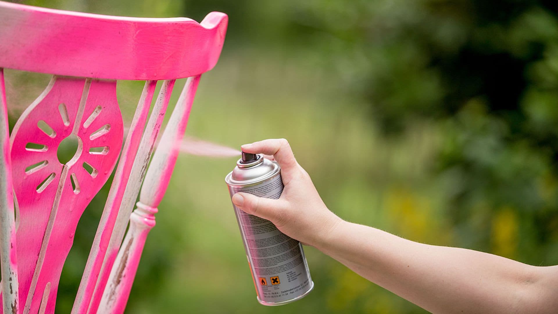 Todas las claves para pintar un mueble con 'chalk paint' en spray