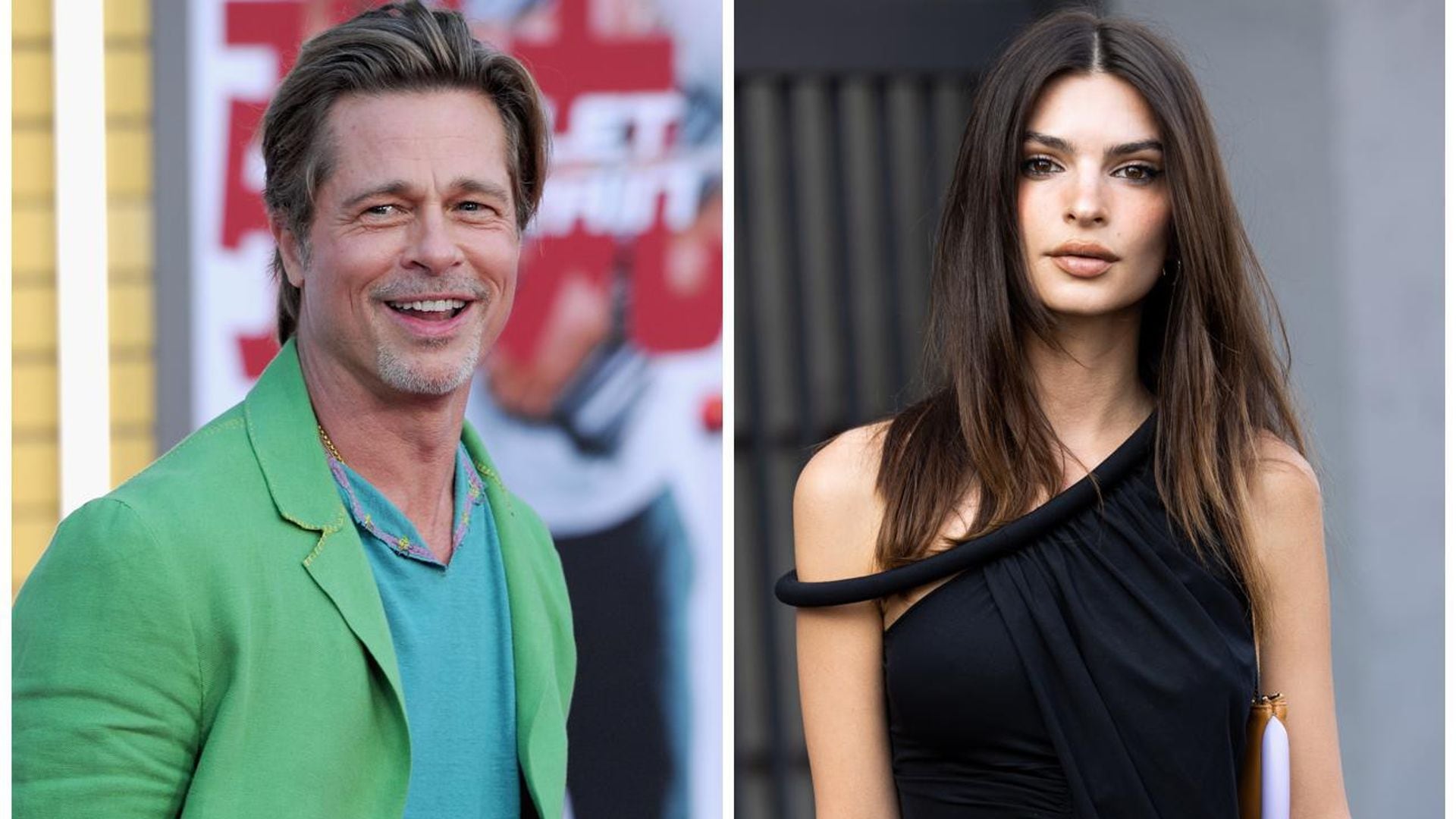 ¿Y Brad Pitt? Emily Ratajkowski es captada besándose con un misterioso hombre