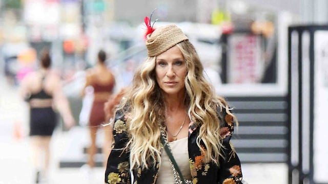 hola 4017 sarah jessica parker en el rodaje de sexo en nueva york