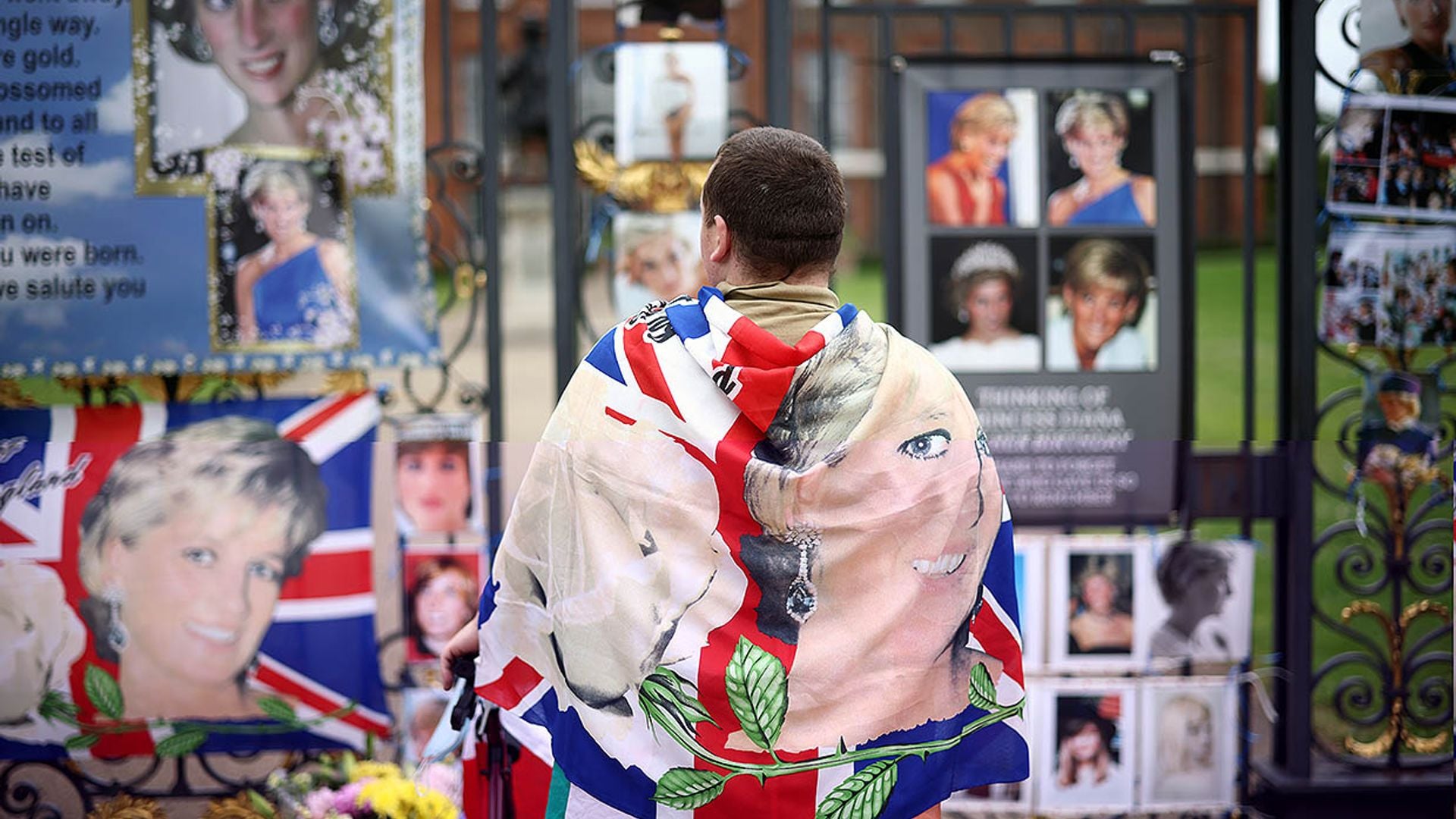 Flores, banderas y reencuentro entre Harry y Guillermo: todo listo para el homenaje a la princesa Diana