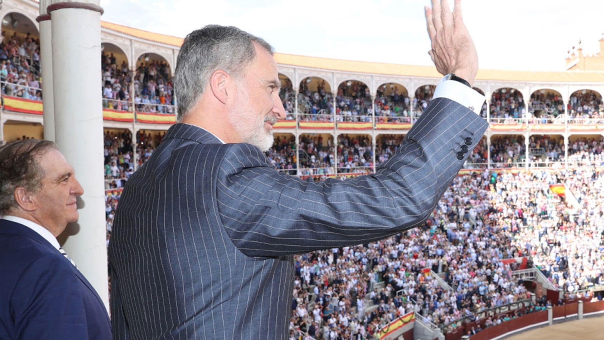 El rey Felipe regresa a la plaza de toros de Las Ventas para presidir una corrida solidaria