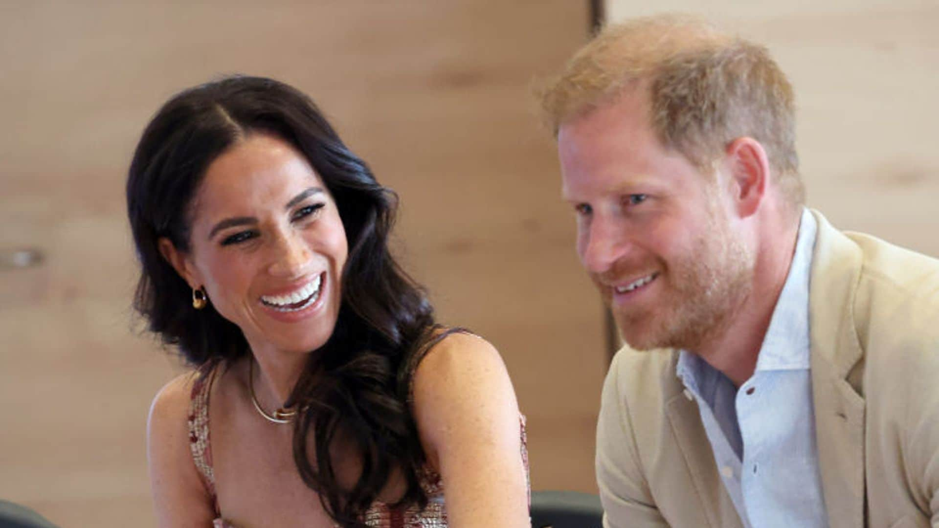 Meghan Markle y el príncipe Harry 