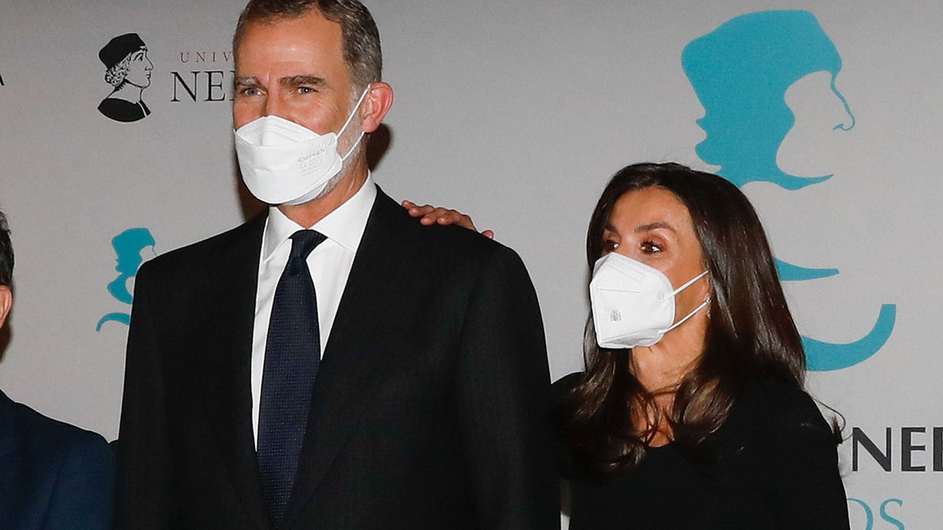 El gesto de cariño de la reina Letizia cuando le preguntan al Rey cómo ha llevado la cuarentena