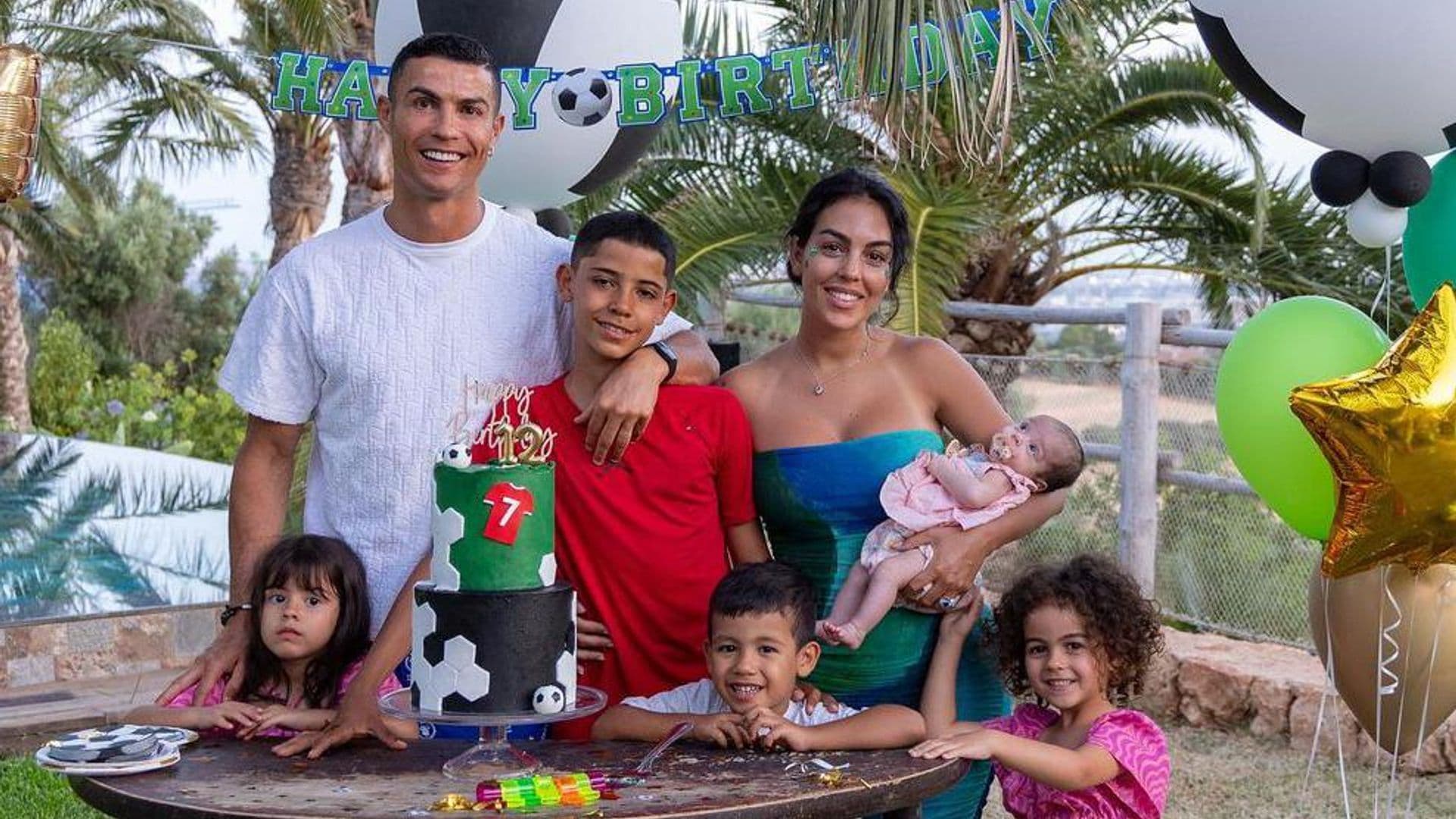La tierna complicidad entre los hijos de Cristiano Ronaldo y Georgina Rodríguez