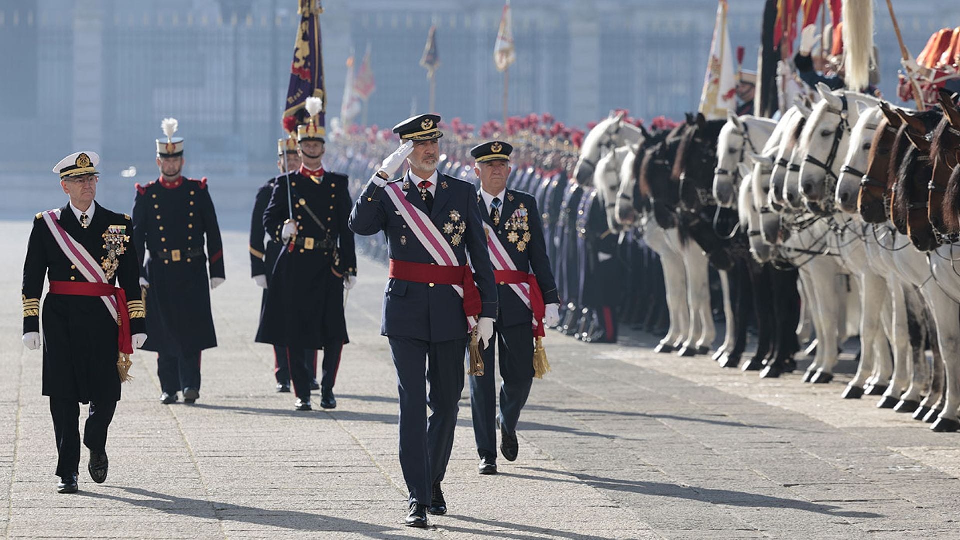 Sigue aquí en directo la tradicional ceremonia de la Pascua Militar