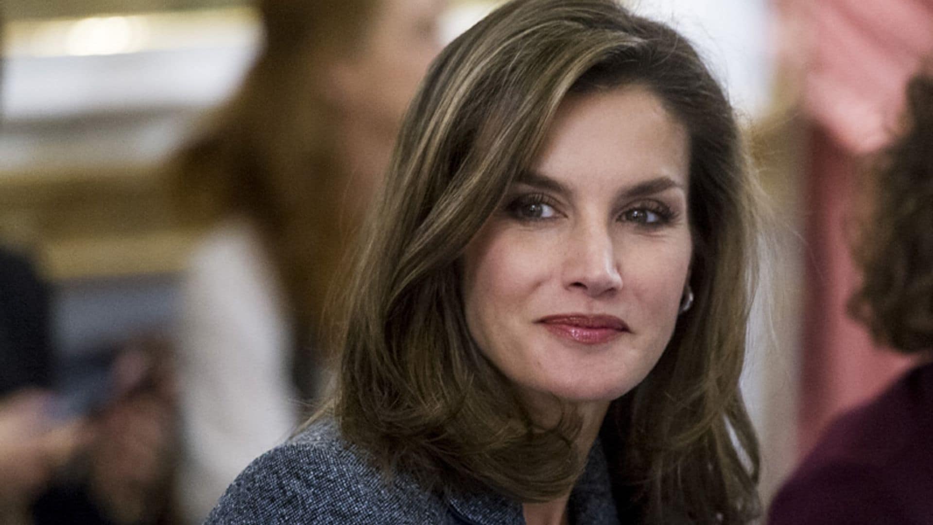 Doña Letizia, el jersey de 'cashmere' y la firma española que ha agotado existencias