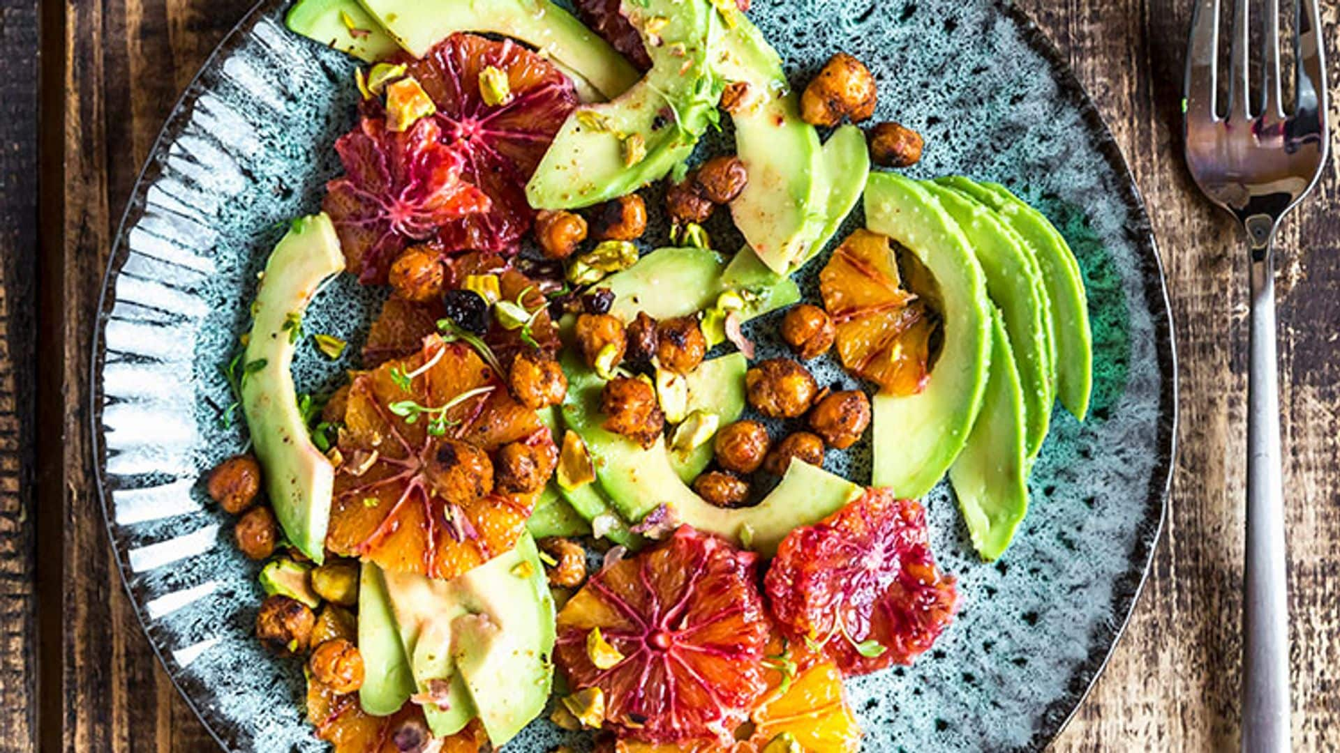 Ensaladas con cítricos, las recetas más chispeantes