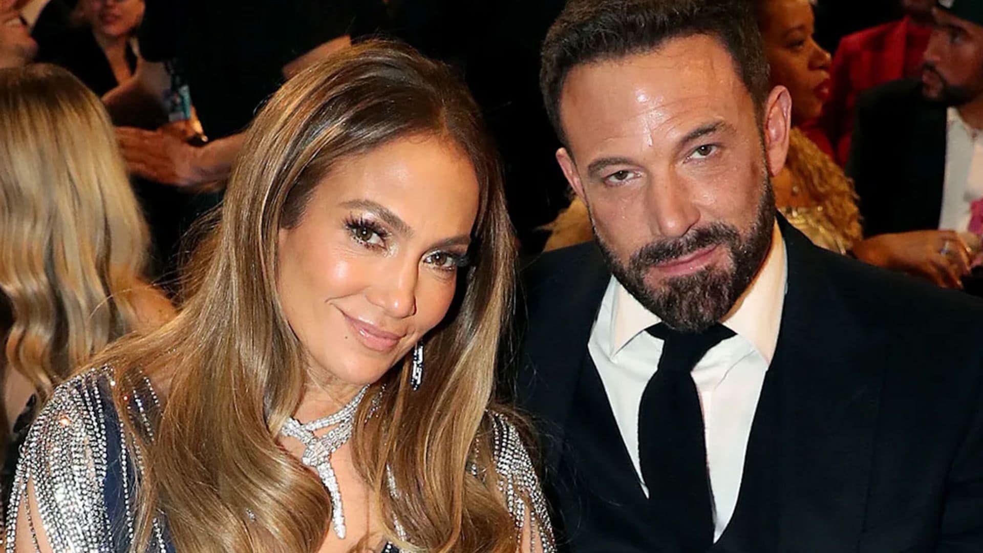 jlo affleck grammy getty