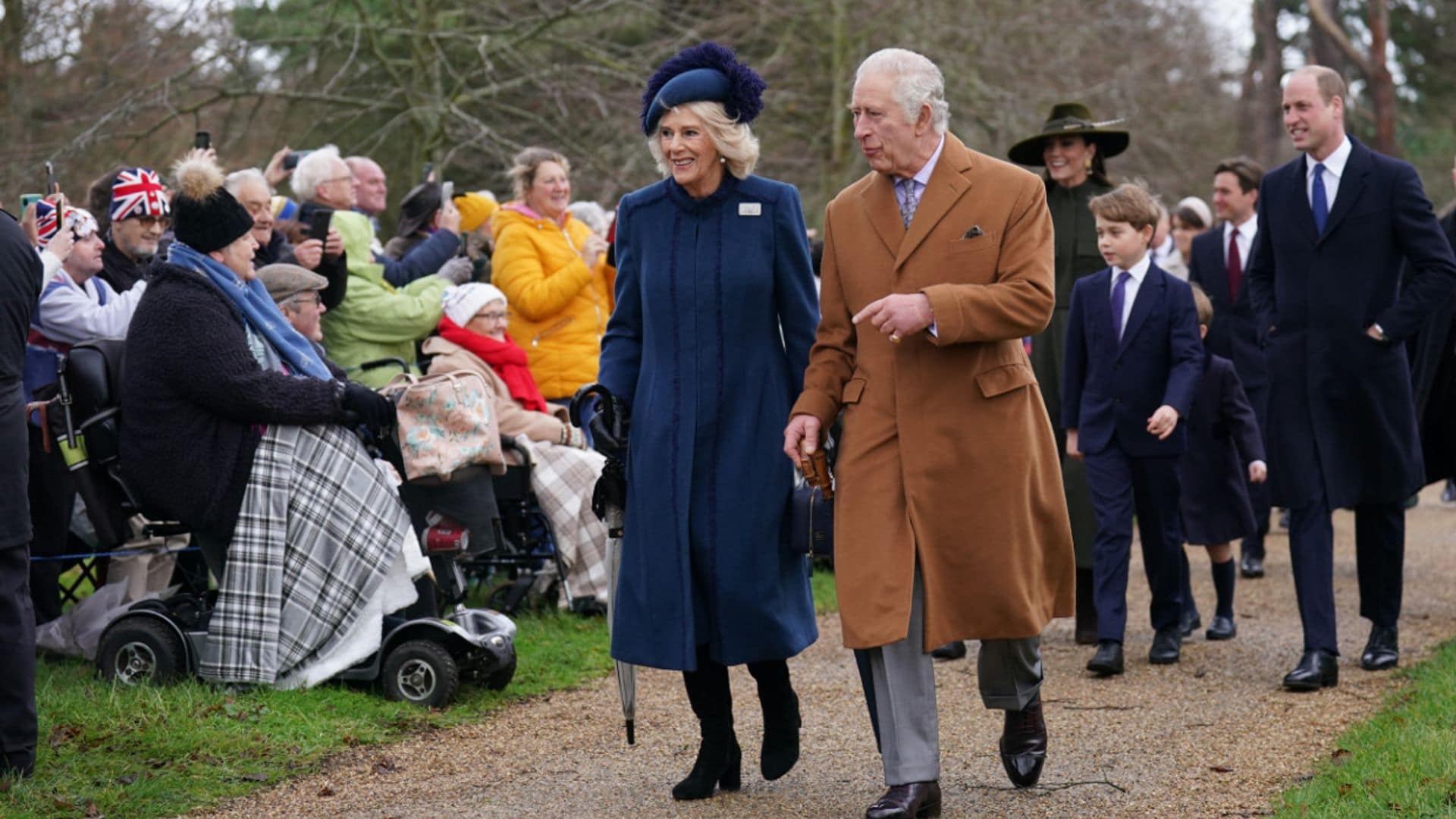 Carlos III invitará por primera vez a los hijos, nietos y a la hermana de Camilla a pasar la Navidad en Sandringham