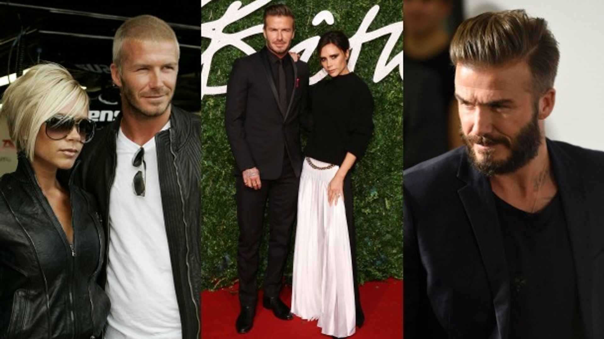 Los 40 años (y 'looks') de David Beckham