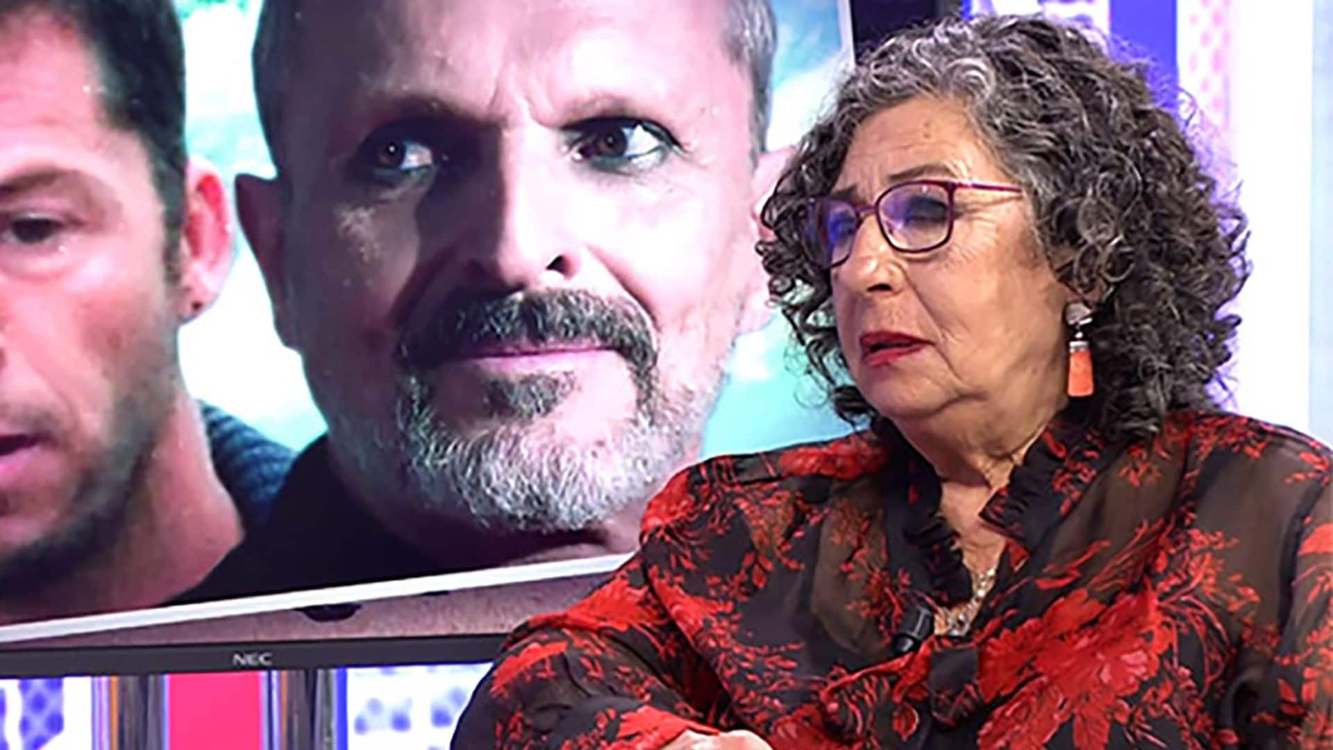 La madre de Nacho Palau rompe su silencio sobre Miguel Bosé: 'Ha hecho las cosas mal'