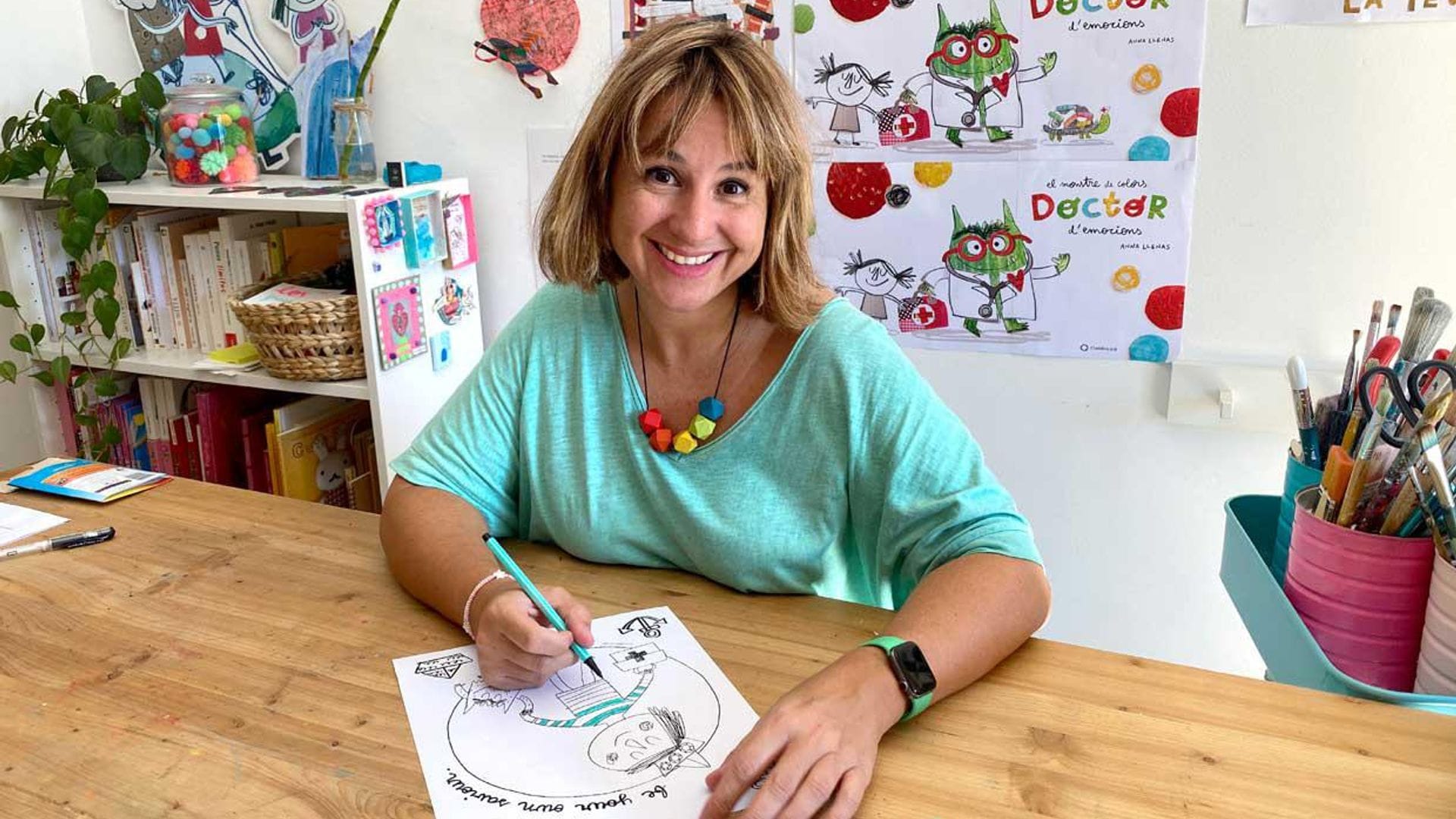 Anna Llenas, autora de ‘El monstruo de colores’: ‘La educación emocional empieza por nosotros’